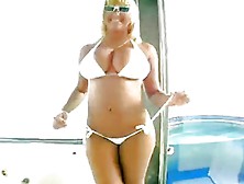 Big Tits Brazilian Blonde Bounces On A Bbc