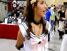 Gorgeous Cosplay Girl Wears Buttplug In Public,  Sailor Moon
