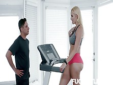 Married Woman Vanessa Cage Seduces Her Personal Trainer