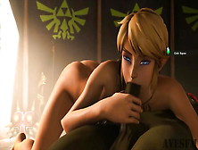 Link Sucking Ganon's Big Dick (Yaoi)