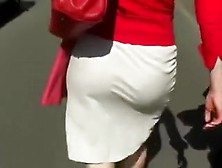 I Followed This Redhead Mother I'd Like To Fuck In Public To Film Her Big Gazoo
