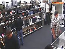 Big Ass Woman Drilled At The Pawnshop