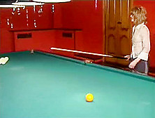 Russian Lesbians On Pool Table