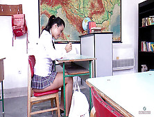 Schoolgirl-Uniform,  Wooly,  Smooching