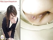 Cute Japanese Young Chick In Constipated Poop Collection