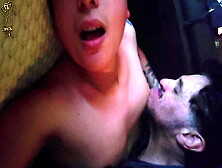 Latino Boy Wakes To Daddy Sucking On His Little Titties