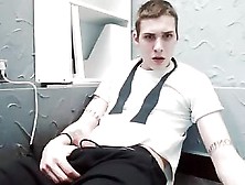 Cute Russian Boy Jerking Off