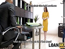 Mia Evans Trades Sex For A Fresh Euro Loan With Loan Agent