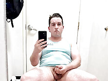 White Boy Jacking Off In Knee High Tube Socks In Public
