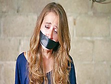 Turkish Woman Tape Gagged 2