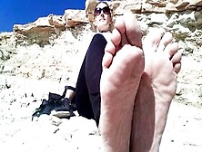 My Bare Foot Public !! Enjoy It!!