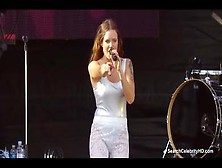 Watch Tove Lo Sing In A Transparent And Sexy White Outfit!