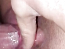 Squirting Wifey Getting Her Cunt Filled With Cum Over Labor Day.
