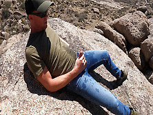Wetting My Jeans And Spraying Piss In The Mountains 4K