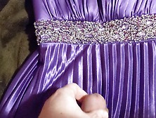 Cum On Purple Prom Dress