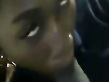 Ebony Giving Head Then Starts To Record Herself