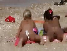 Two Girls On The Beach