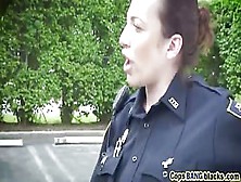 Female Cops Slut Arrest Black Guy For A Speeding So He Must Fuck Them Hard And They Will Let Him Go