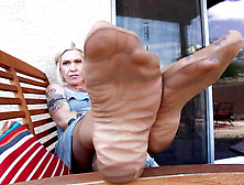 Sabrina Wrinkled Feet