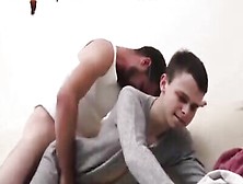 Tiny Twink Seduced By His Handsome Daddy And Fucked Doggy Style