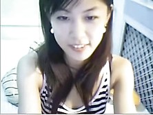 Cute Chinese Girl Plays On Line