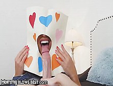 Mommyblowsbest - Stepmom Krissy Lynn's Birthday Blowjob