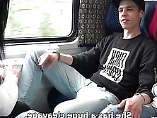 Slovakian Teenagers Fuck On The Train