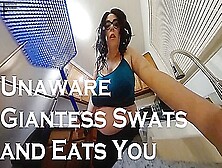 Swats And Eats You With Jane Judge And Unaware Giantess