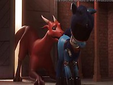 Dragon And Pony Yiff - Crittermatic