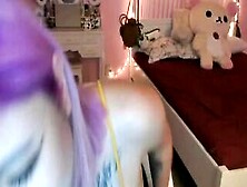 Youtube Streamer Squirting In Her Gaming Chair