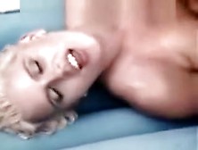 Blonde Fucked Near The Pool