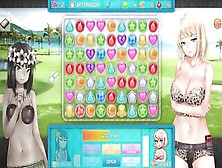 Hottie Sex With Two Milfs!! - Huniepop Two - Part Four