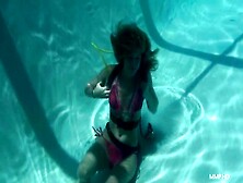 Scuba Girl Drowning